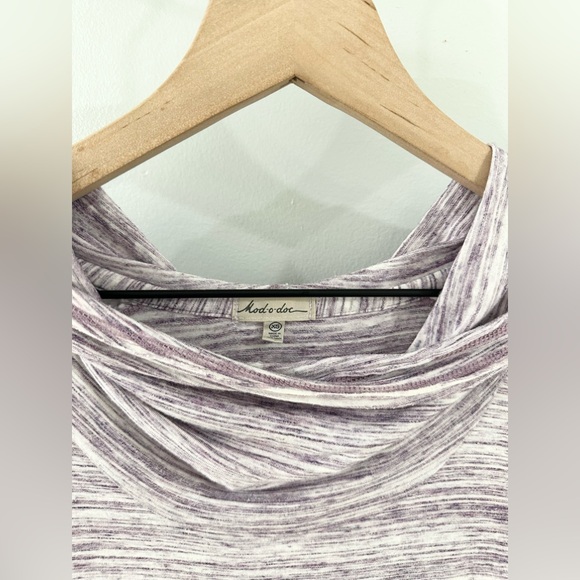 Mododoc Purple Space Dye Hooded Tunic Size XS - Picture 4 of 5